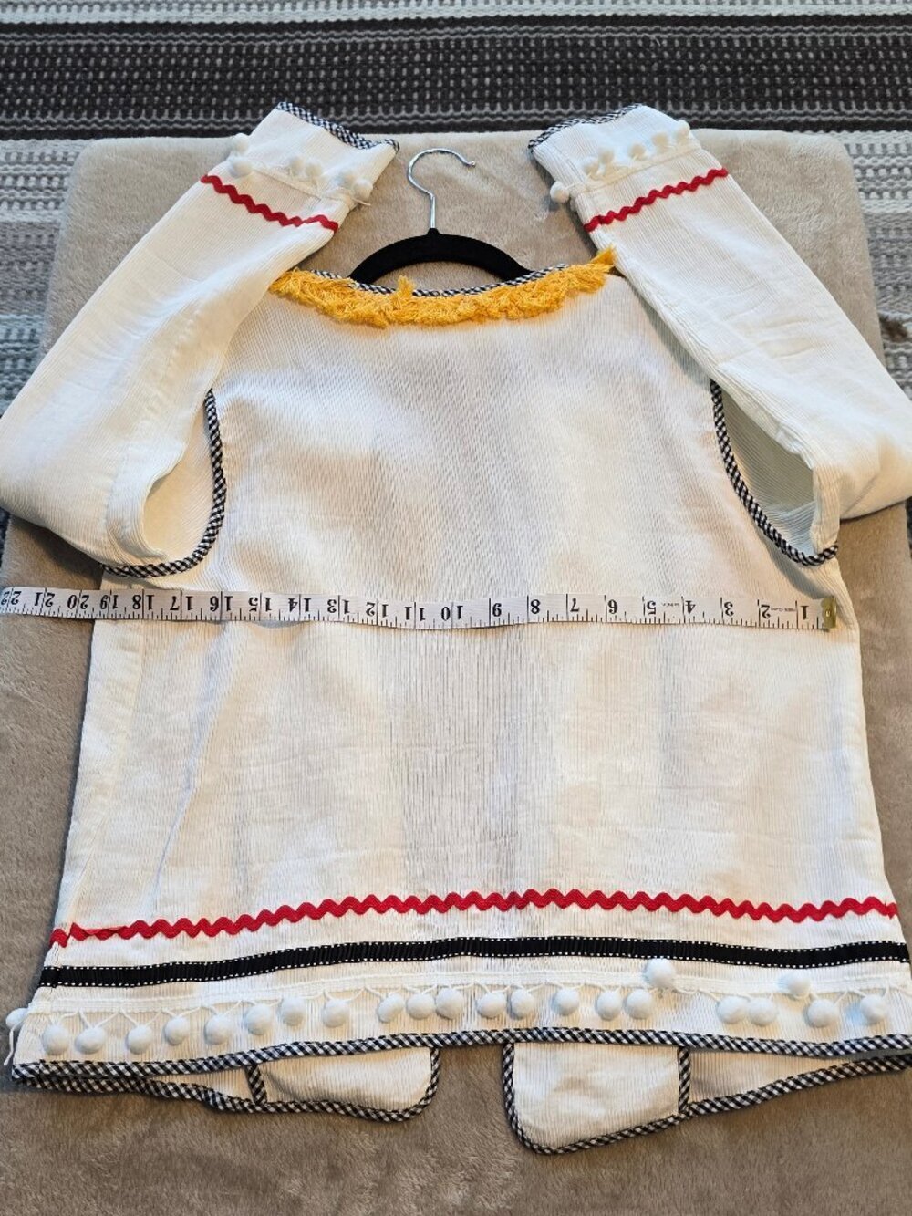 English Factory Jacket strong design features, Boho vibe by Anthropologie - Picture 9 of 9